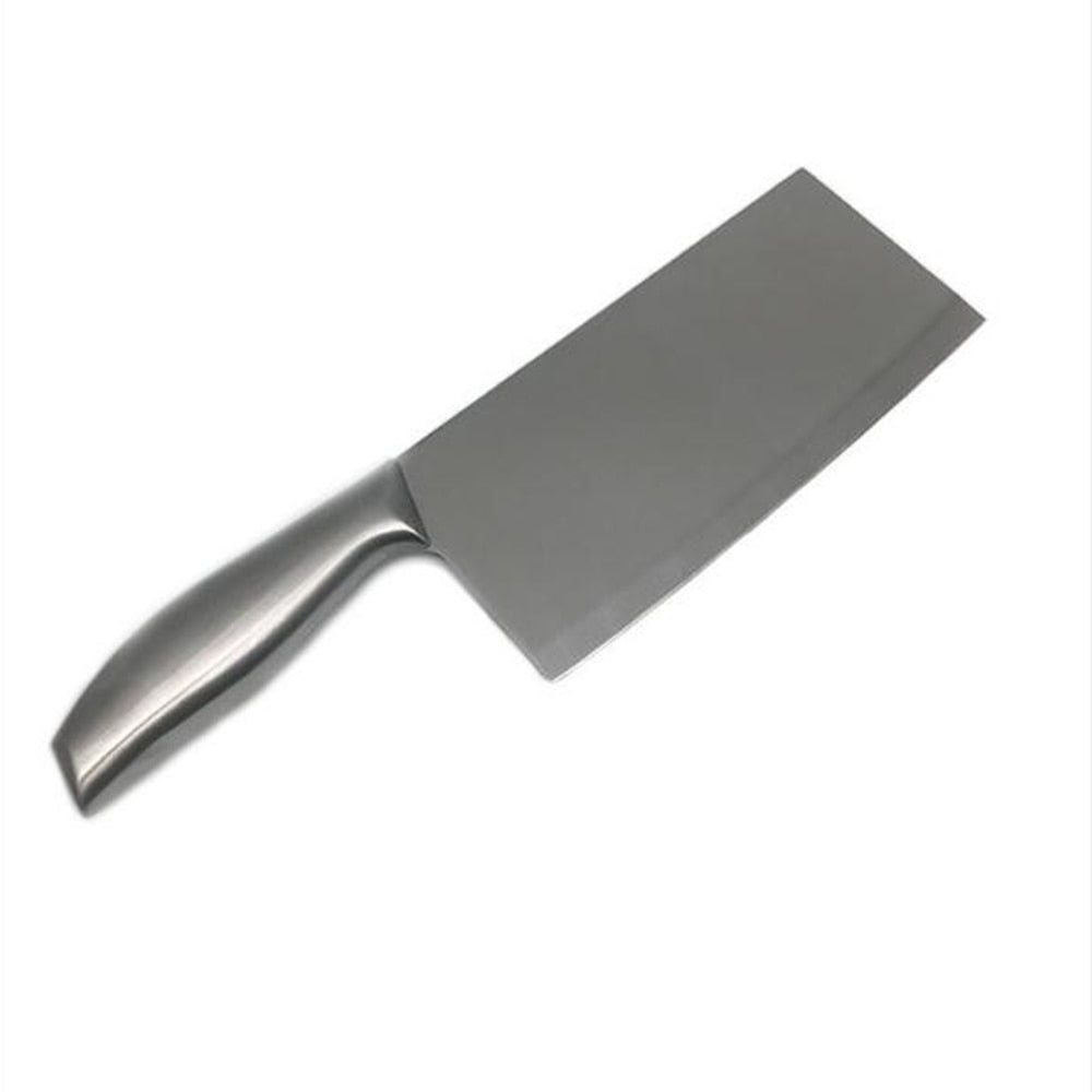 3Cr13 Stainless Steel Chopping Kitchen Knife Chinese Chop Bone Butcher Knife Seamless Welding Stainless Steel Cleaver Cook Tools Handmade Knives - Statnmore-7861