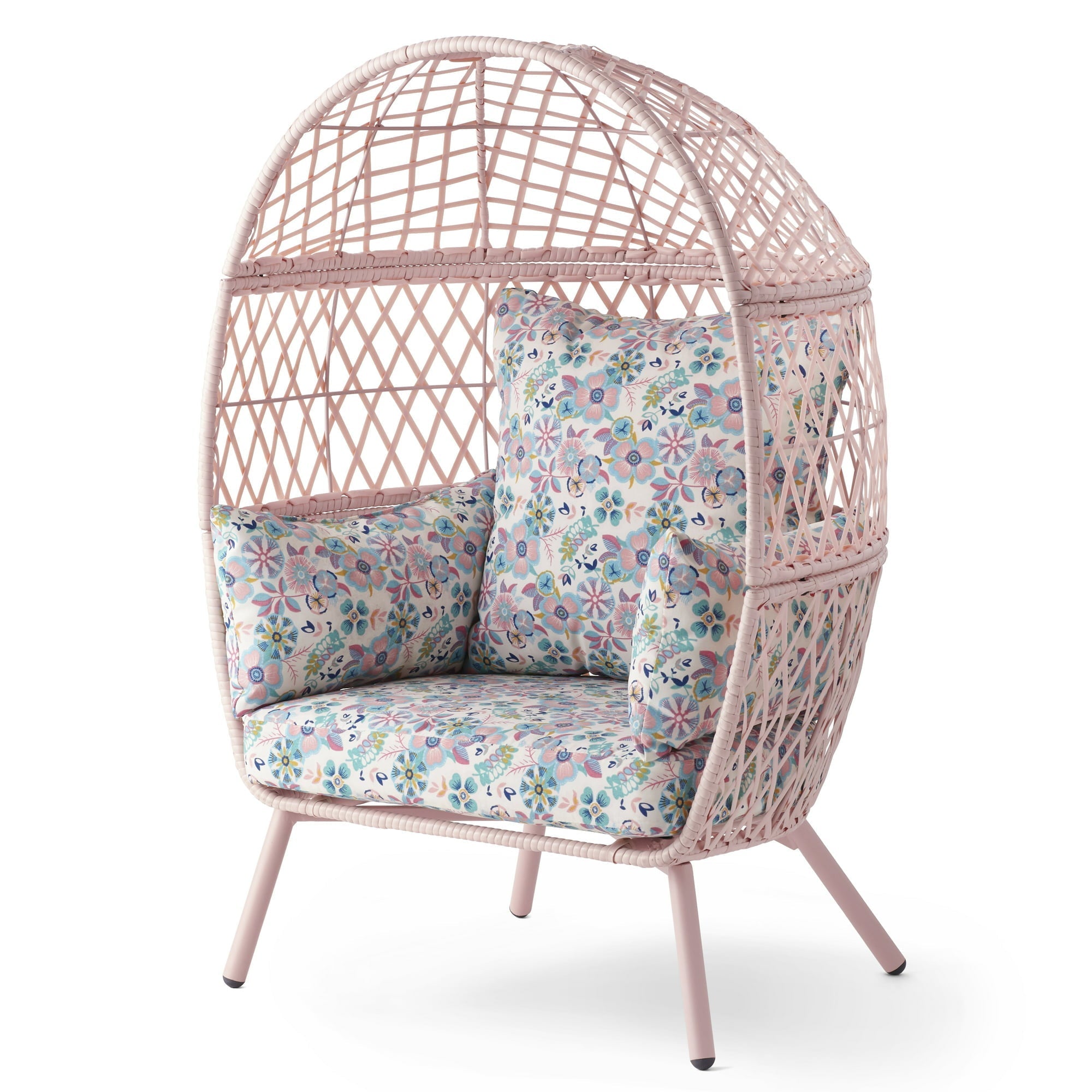 Handmade Beautifully Crafted Outdoor Wicker Stationary Egg Chair